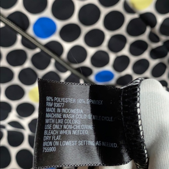 Worthington Polka-Dot Scoop Neck Dress - Picture 7 of 7